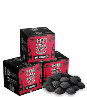 REDNECK CHARCOAL 5KG BRIQUETTES